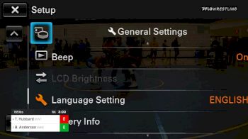 Semifinal - Tracy Hubbard, Central Michigan vs Ben Anderson, Duke
