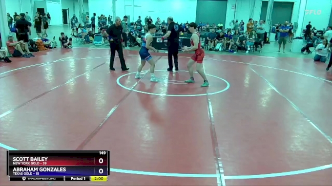 149 lbs 2nd Wrestleback (8 Team) - Scott Bailey, New York Gold vs ...