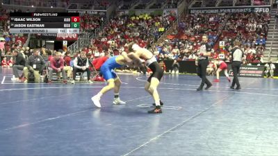 2A-126 lbs Cons. Round 2 - Isaac Wilson, Algona vs Jason Eastman, Benton Community