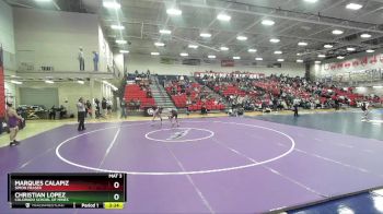 125 lbs Cons. Round 3 - Marques Calapiz, Simon Fraser vs Christian Lopez, Colorado School Of Mines