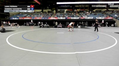 103 lbs Cons. Round 2 - Kimberly Navarette, Doane vs Liana Ferreira, Southern Oregon