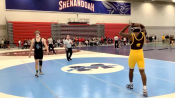 197 lbs Champ. Round 1 - Chilotam Ezeani, University Of Maryland, Baltimore County vs Charles Dunn, Johns Hopkins