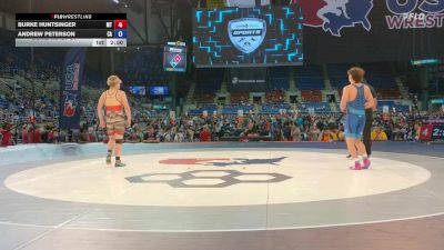 165 lbs Cons. Rd Of 64 - Burke Huntsinger, MT vs Andrew Peterson, CA
