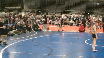 53 lbs Rr Rnd 5 - Cameron Convento, All I See Is Gold Academy - K3 vs Cade Roswell, Wrecking Crew Wrestling Academy - K3