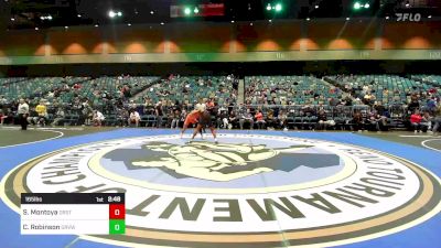 165 lbs Round Of 16 - Sergio Montoya, Oregon State vs Cam Robinson, Grand View