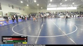 80 lbs Round 3 - Mason Huitt, Badlands Elite vs Bear Hanssen, Wasatch