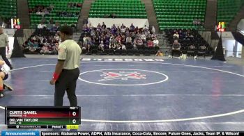 162 lbs Finals (2 Team) - Delvin Taylor, Dora vs Curtis Daniel, Ranburne