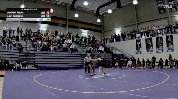 140 lbs Placement Matches (8 Team) - Johana Mejia, Carrollton vs Laci Sherrill, Greenbrier