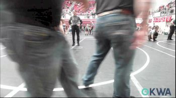 64 lbs Rr Rnd 4 - Jasper Maples, Stroud Youth Wrestling Club vs Myles Huddleston, Chickasha Youth Wrestling