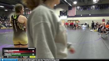 155 lbs Semifinal - Teegan Sulentich, Washington vs Tyra Schwering, Southeast Polk