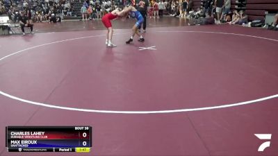 16UB-5 lbs Round 1 - Charles Lahey, Dubuque Wrestling Club vs Max Eiroux, Unattached