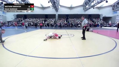 99-J lbs Consi Of 4 - Matthew Simonton, Barn Brothers vs Isaac Barikian, All I See Is Gold Academy