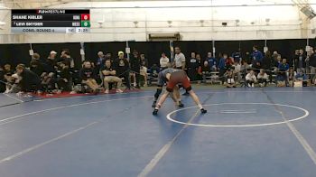 149 lbs Cons. Round 4 - Shane Kibler, King`s (pa) vs Levi Snyder, Messiah