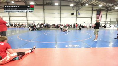 126 lbs Rr Rnd 2 - Ryker Schingeck, FORGE H/S 2 - HSB vs Daniel Snyder, North Hunterdon - HSB