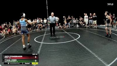 100 lbs Semis (4 Team) - Jack StoneBraker, POWA vs Tyson Jones, Team Gotcha Blue