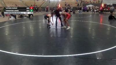 125 lbs 1st Place Match - Kingston Lewis, TNWA vs Jayden Duruji, TNWA
