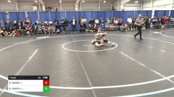 106 lbs Final - Aaron Seidel, PA vs Adam Mattin, OH