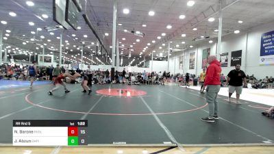 140 lbs Rr Rnd 5 - Nick Barone, Revival Red vs Jonathan Abzun, Empire Wrestling Academy Gold