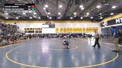 130 lbs Consy 2 - Kaylee Christie, Butler vs Breana Kochanowski, Shaler Area