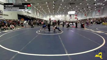 86 lbs Cons. Round 3 - Lia Ashley, Pittsford Panthers Wrestling Club vs Natalie Ferguson, Gowanda Wrestling Club