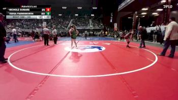 145 lbs 5th Place Match - Tessa Farnsworth, Moorcroft vs Nichole Sumare, Burns/Pine Bluffs