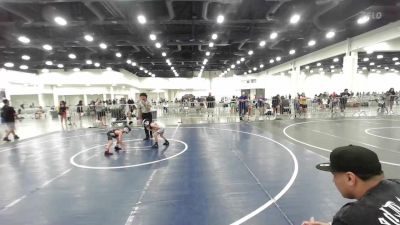 58 lbs 3rd Place - Dayvion Espino, Oakdale, Wrestling vs Sier Del Real, Pomona Elite