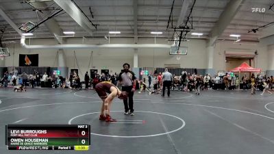 150 lbs Cons. Semi - Owen Houseman, Havre De Grace Warriors vs Levi Burroughs, Fort Hill Mat Club