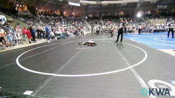 46 lbs Semifinal - Riott Gates, Elgin Wrestling vs Breckon Milburn, Powerhouse Wrestling