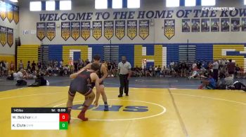 145 lbs Consi Of 16 #1 - William Belcher, Elite Athletic Club vs Kade Clute, Cypress Bay