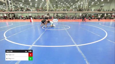 145A lbs Rr Rnd 2 - Michael Turi, Mat Assassins Wrestling Club vs Wyatt Fry, Wyoming Seminary