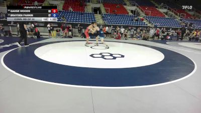 190 lbs Cons. Rd Of 32 - Gauge Woods, OH vs Brayden Fannin, KY