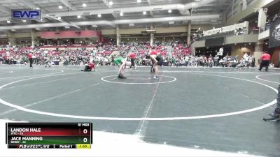 88 lbs Cons. Round 1 - Landon Hale, WTC vs Jace Manning, Derby