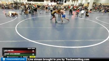 220 lbs Cons. Round 3 - Henri Saulsberry, TX vs Leo Meyer, IL