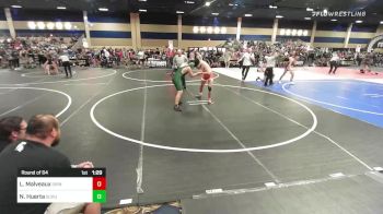 190 lbs Round Of 64 - Luke Malveaux, Sring Klein vs Noah Huerta, Schurr