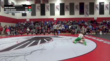 190 lbs 3rd Place Match - Reece Brown, Osage vs Beau Morton, Hampton-Dumont-CAL