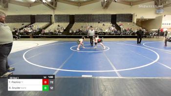 131 lbs Rr Rnd 1 - Tyler Paolino, Team Tugman EC vs Benjamin Snyder, Buena Braves