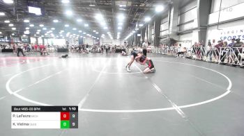 132 lbs Rr Rnd 3 - Preston LeFevre, Michigan Mafia vs Kai Vielma, Quest School Of Wrestling Black