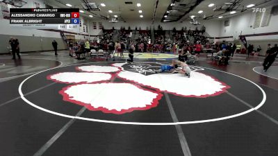 126 lbs Semifinal - Alessandro Camargo, Ruthless WC vs Frank Albright, Apex
