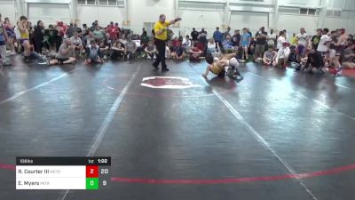 108 lbs Round 2 - Raymond Courter III, Metro All-Stars vs Emmitt Myers, Patriots Wrestling Club