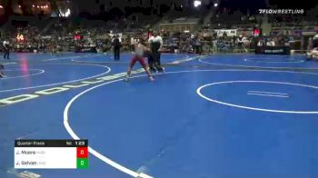 110 lbs Quarterfinal - Jeremiah Moore, Mission Arlington Wrestling vs Jovani Galvan, Unaffiliated