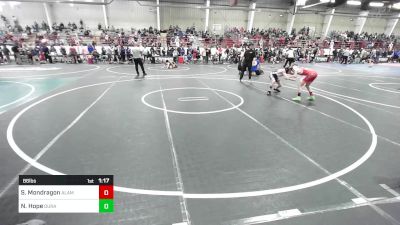 86 lbs Quarterfinal - Shawn Mondragon, Alamosa vs Noah Hope, Duran Elite