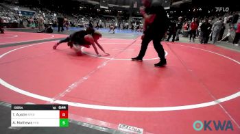 130 lbs Quarterfinal - Taegan Austin, Sperry Wrestling Club vs Artemus Mathews, Pitbull Wrestling Academy