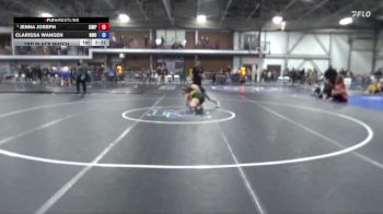 180 lbs 3rd Place Match - Jenna Joseph, Simpson vs Clarissa Wangen, Northern Michigan University