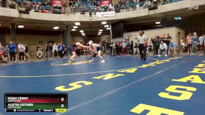 144 lbs Champ. Round 2 - Austin Kistner, Unattached vs Noah Cerny, Unattached