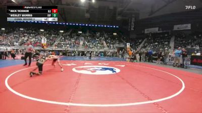 3A-106 lbs Cons. Round 3 - Wesley Morris, Buffalo vs Nick Ticknor, Glenrock