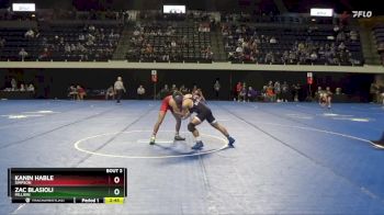 125 lbs Champ. Round 1 - Kanin Hable, Simpson vs Zac Blasioli, Millikin