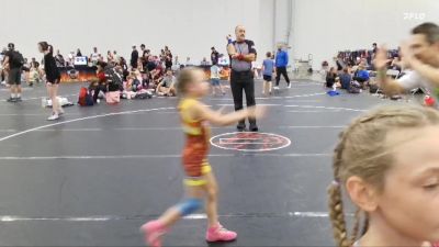 50 lbs Round 7 (10 Team) - Laurel Arnott, Blackman WC vs Victoria Crisp, Missouri Outlaws