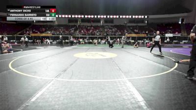 141 lbs Consi Of 8 #2 - Anthony Dicks, Tarleton State vs Fernando Barreto, Vanguard