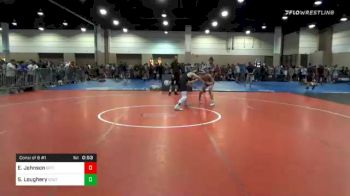 113 lbs Consolation - Elijah Johnson, Effingham County Wrestling Club vs Sean Loughery, South Carolina