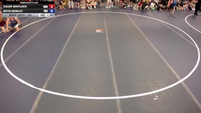 150 lbs Champ. Round 1 - Caleb Whitlock, Highway Wrestling vs Rhys Rowley, Guerrilla Wrestling Club